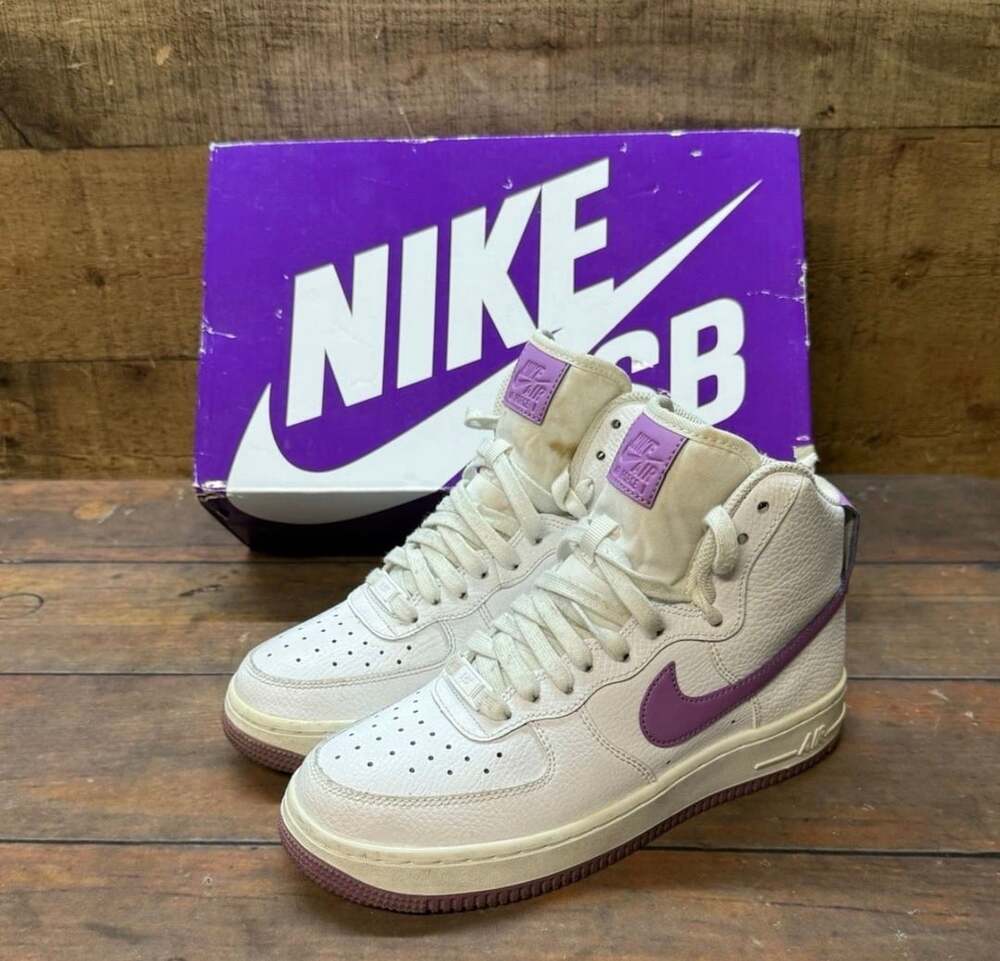 Nike Air Force 1 Sculpt Size 7 Pale Ivory Violet Dust